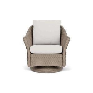 Lloyd Flanders Weekend Retreat Swivel Glider Lounge Chair-Linen 002