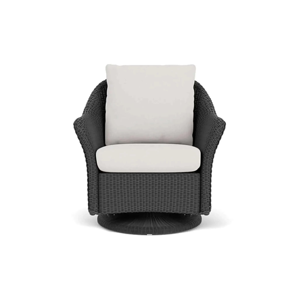 Lloyd Flanders Weekend Retreat Swivel Glider Lounge Chair-Fawn 005