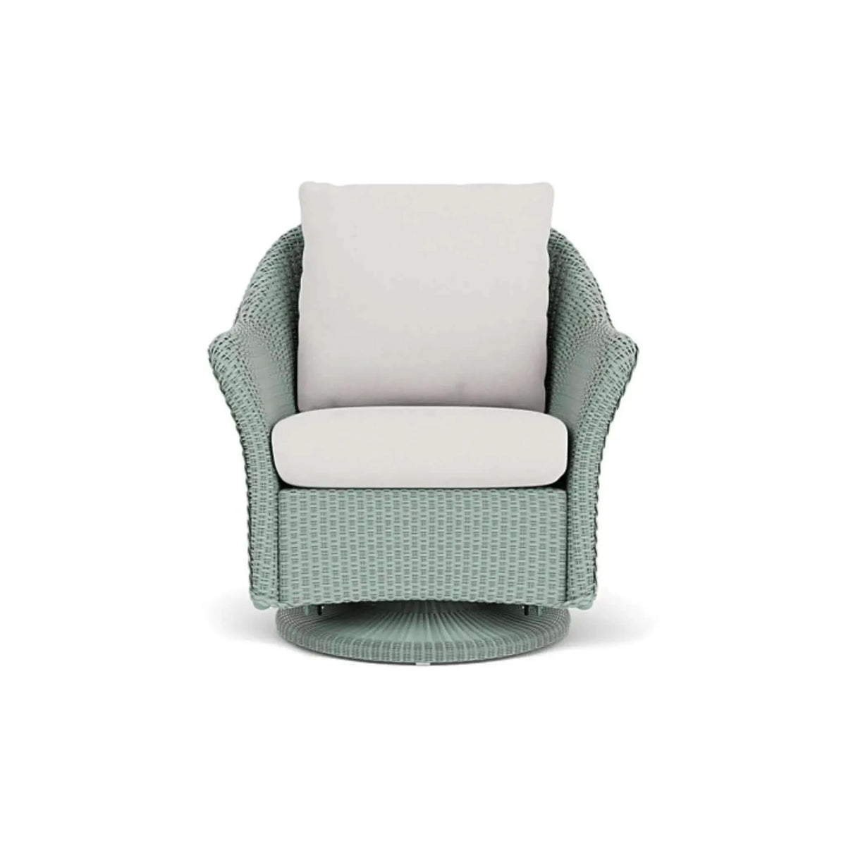 Lloyd Flanders Weekend Retreat Swivel Glider Lounge Chair-Terracotta 006