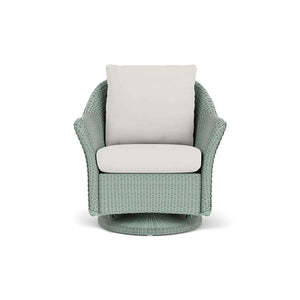 Lloyd Flanders Weekend Retreat Swivel Glider Lounge Chair-Terracotta 006