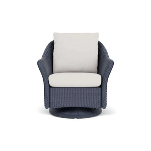 Lloyd Flanders Weekend Retreat Swivel Glider Lounge Chair-French Beige 007