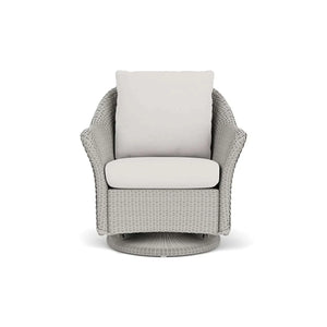 Lloyd Flanders Weekend Retreat Swivel Glider Lounge Chair-Stillwater 015
