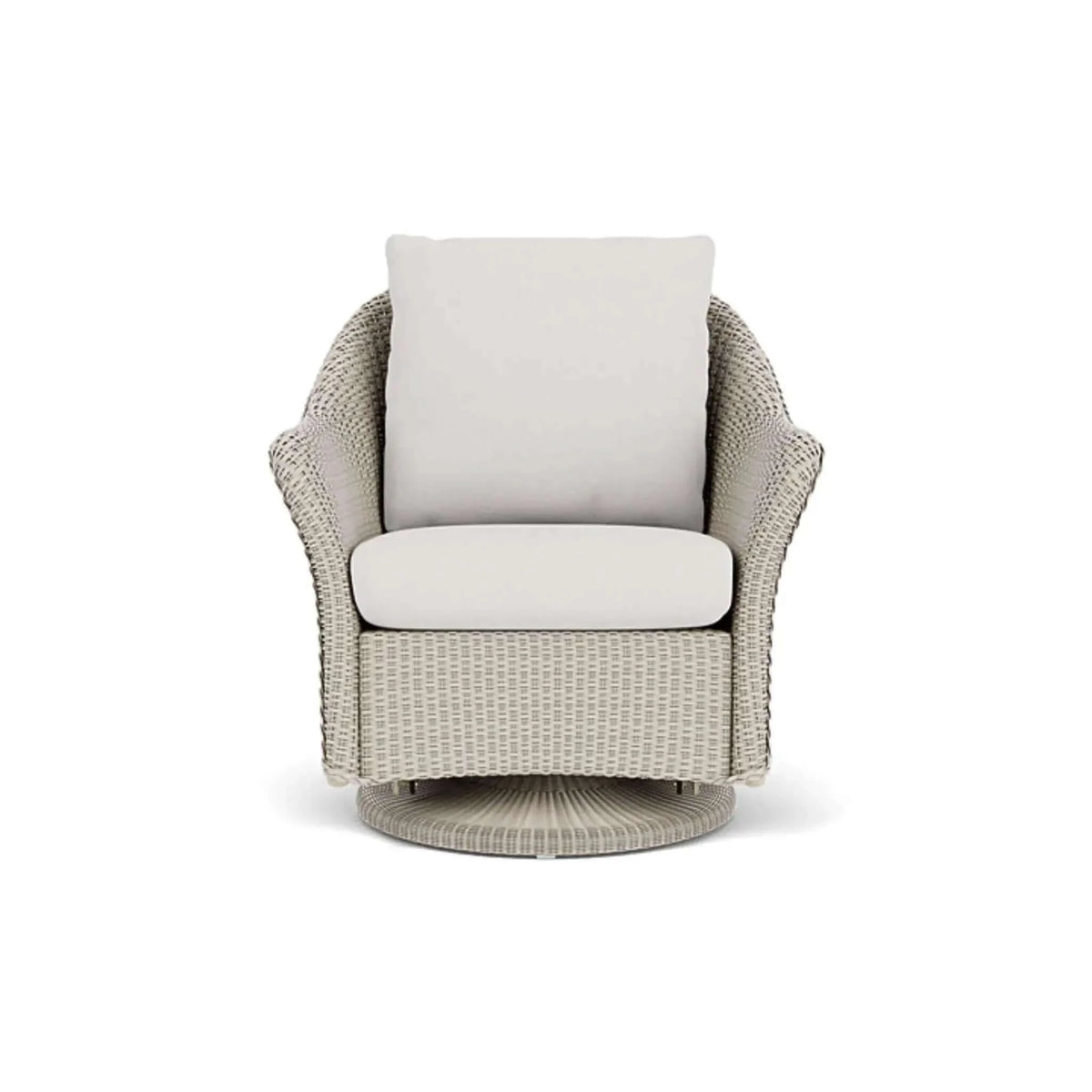 Lloyd Flanders Weekend Retreat Swivel Glider Lounge Chair-Mink 075