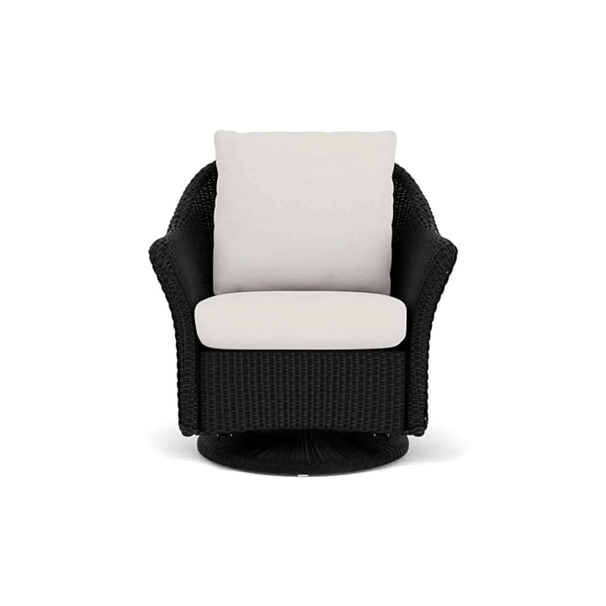 Lloyd Flanders Weekend Retreat Swivel Glider Lounge Chair-Hickory 080