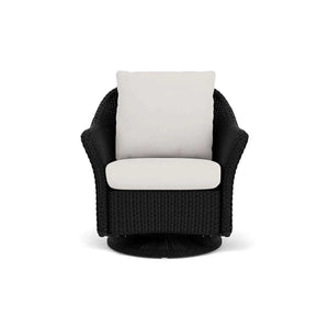 Lloyd Flanders Weekend Retreat Swivel Glider Lounge Chair-Hickory 080