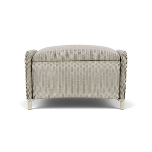 Lloyd Flanders Reflections Ottoman, Padded