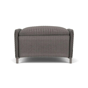 Lloyd Flanders Reflections Ottoman, Padded