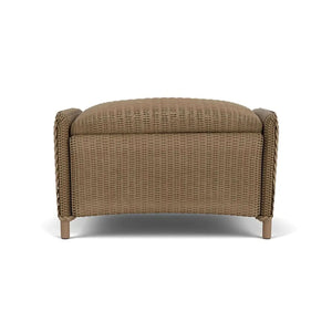 Lloyd Flanders Reflections Ottoman, Padded