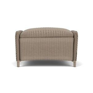 Lloyd Flanders Reflections Ottoman, Padded