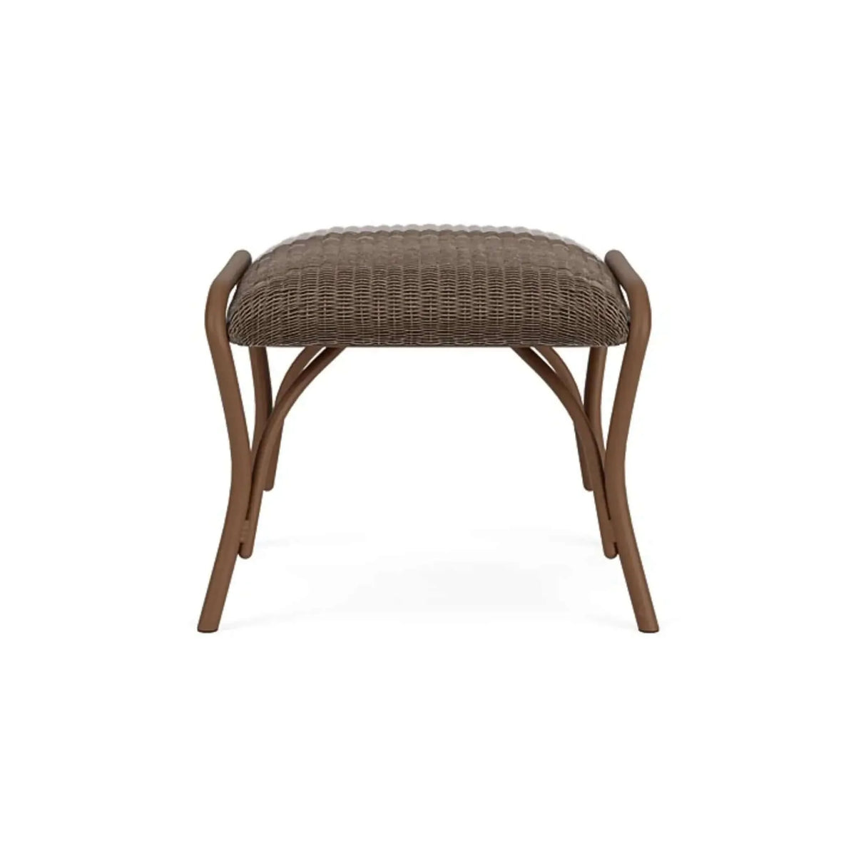 Lloyd Flanders All Seasons Ottoman with Padded Seat