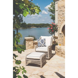 Lloyd Flanders Mackinac Ottoman-