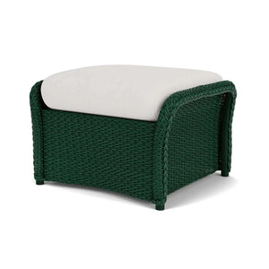Lloyd Flanders Weekend Retreat Woven Ottoman-Woodland 025
