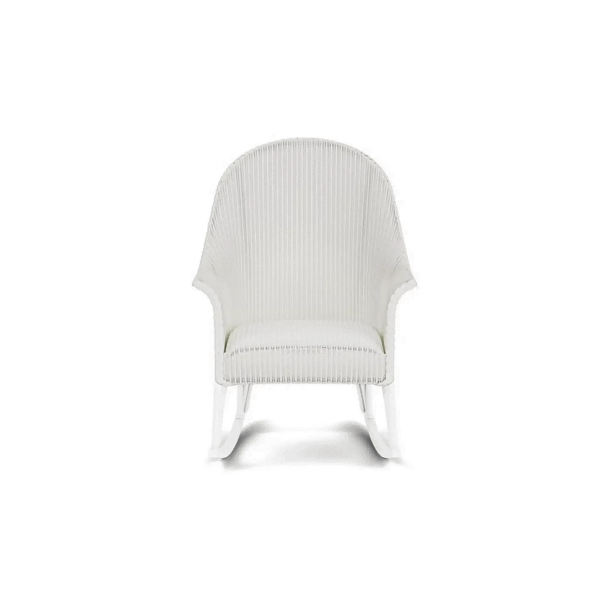 Lloyd Flanders All Seasons High Back Porch Rocker with Padded Seat