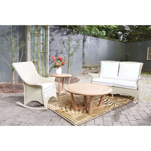 Lloyd Flanders Mandalay Porch Rocker-Ebony 013