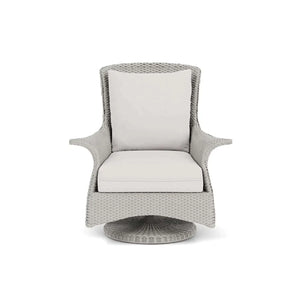 Lloyd Flanders Mandalay Swivel Rocker Lounge Chair-Terracotta 006