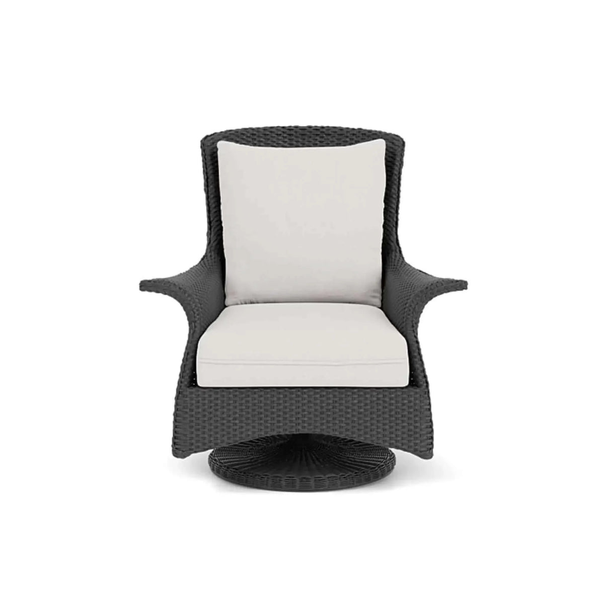 Lloyd Flanders Mandalay Swivel Rocker Lounge Chair-French Beige 007