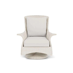 Lloyd Flanders Mandalay Swivel Rocker Lounge Chair-Ebony 013