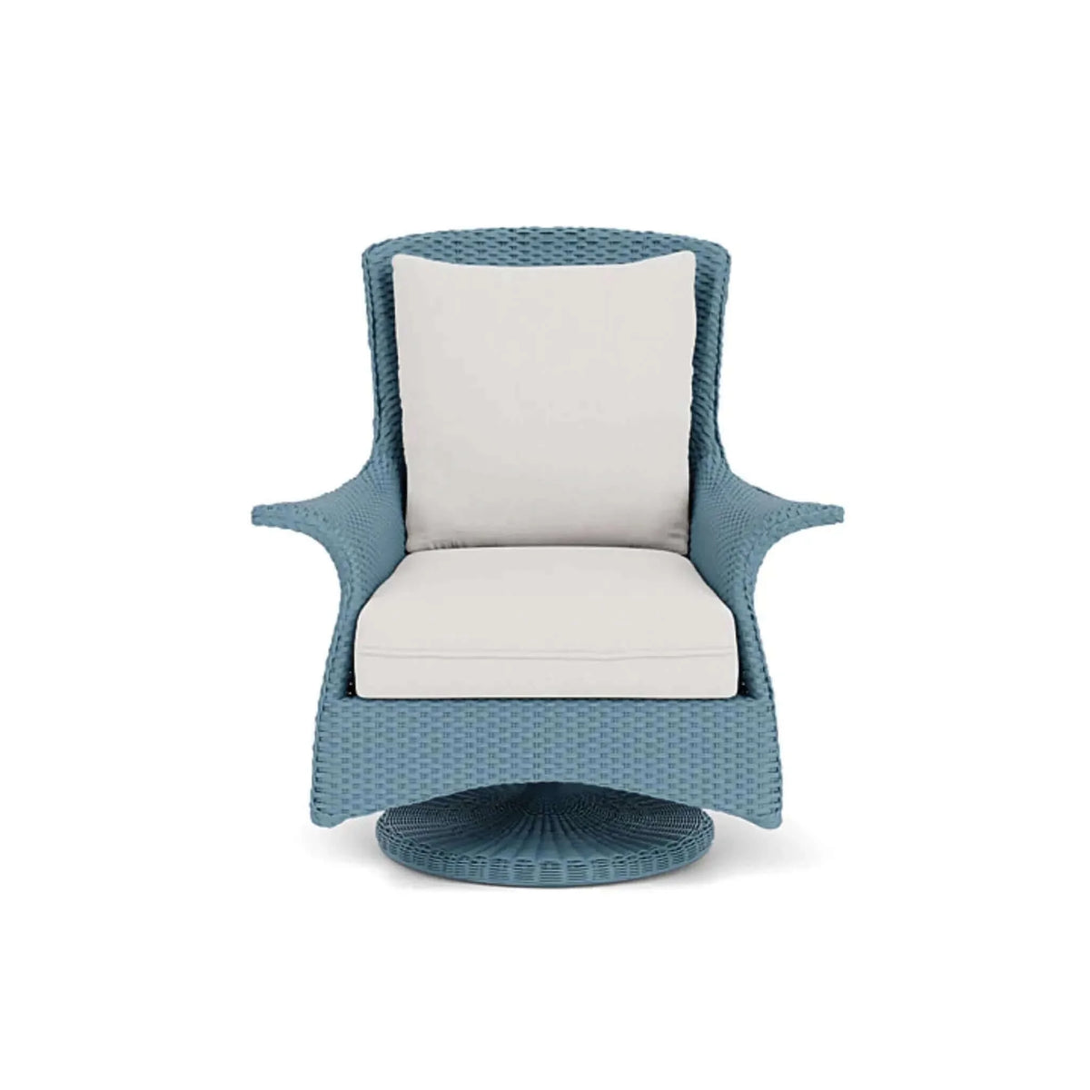 Lloyd Flanders Mandalay Swivel Rocker Lounge Chair-Woodland 025