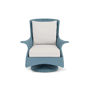 Lloyd Flanders Mandalay Swivel Rocker Lounge Chair-Woodland 025