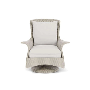 Lloyd Flanders Mandalay Swivel Rocker Lounge Chair-Peacock 044