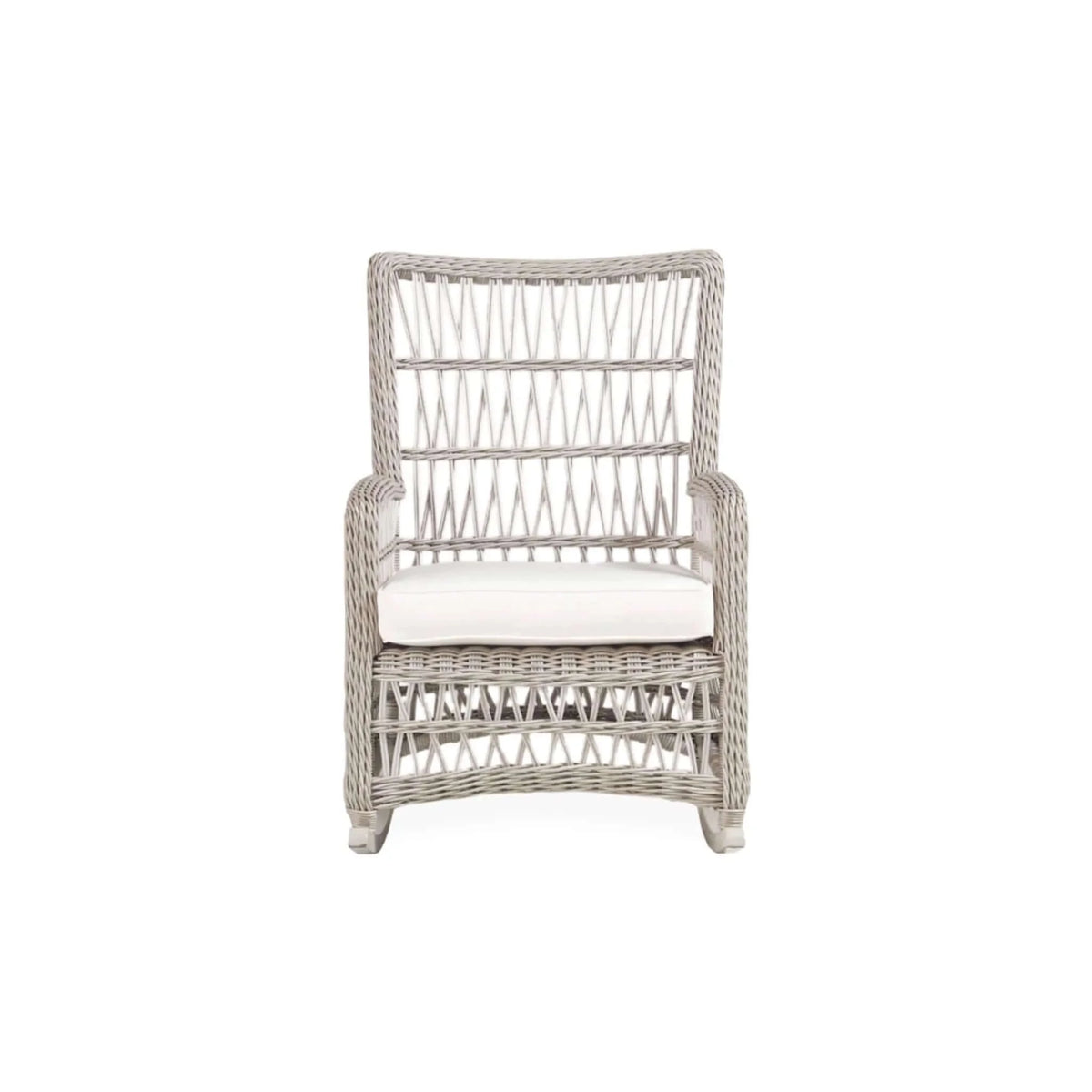 Lloyd Flanders Mackinac High Back Porch Rocker-