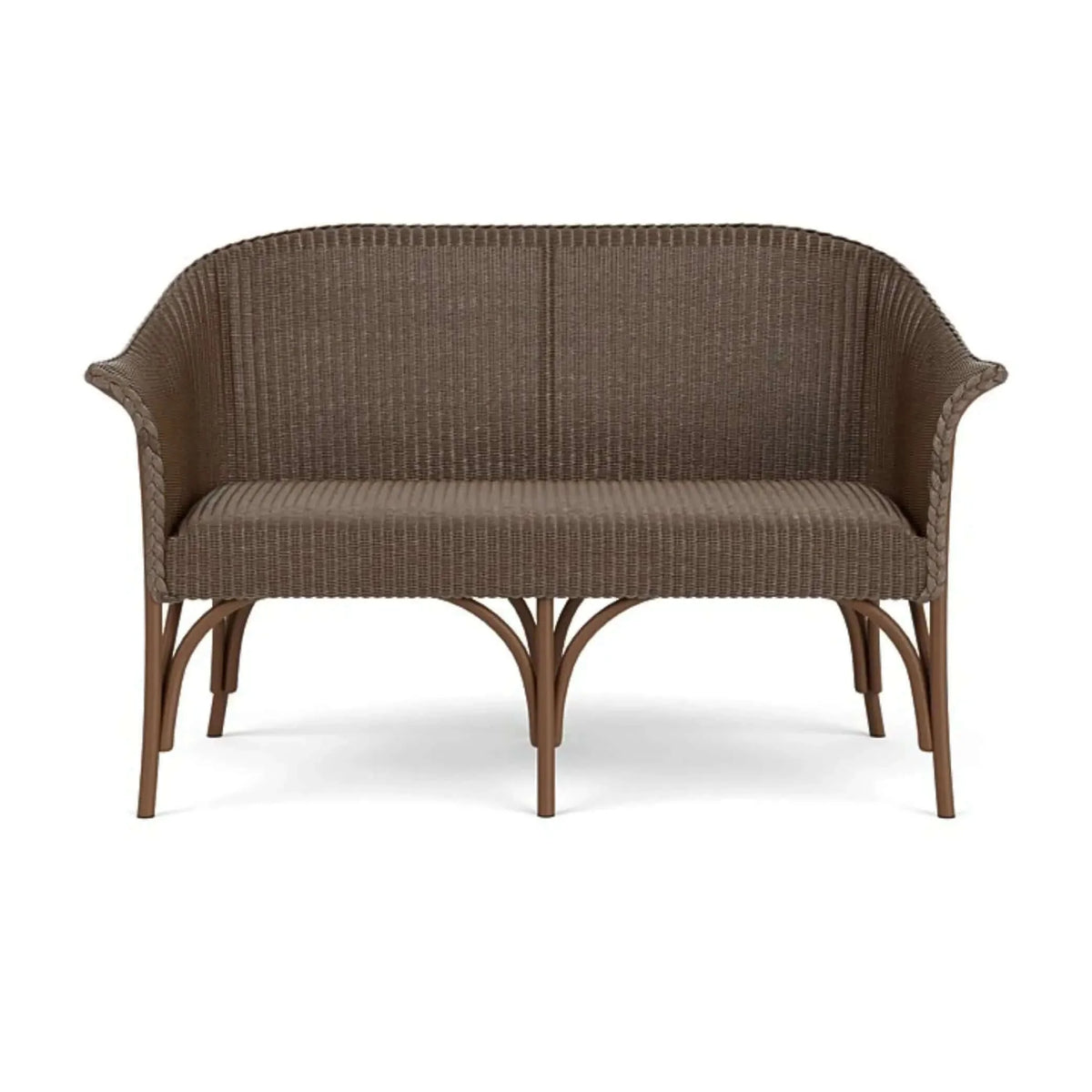 Lloyd Flanders All Seasons Settee with Padded Seat