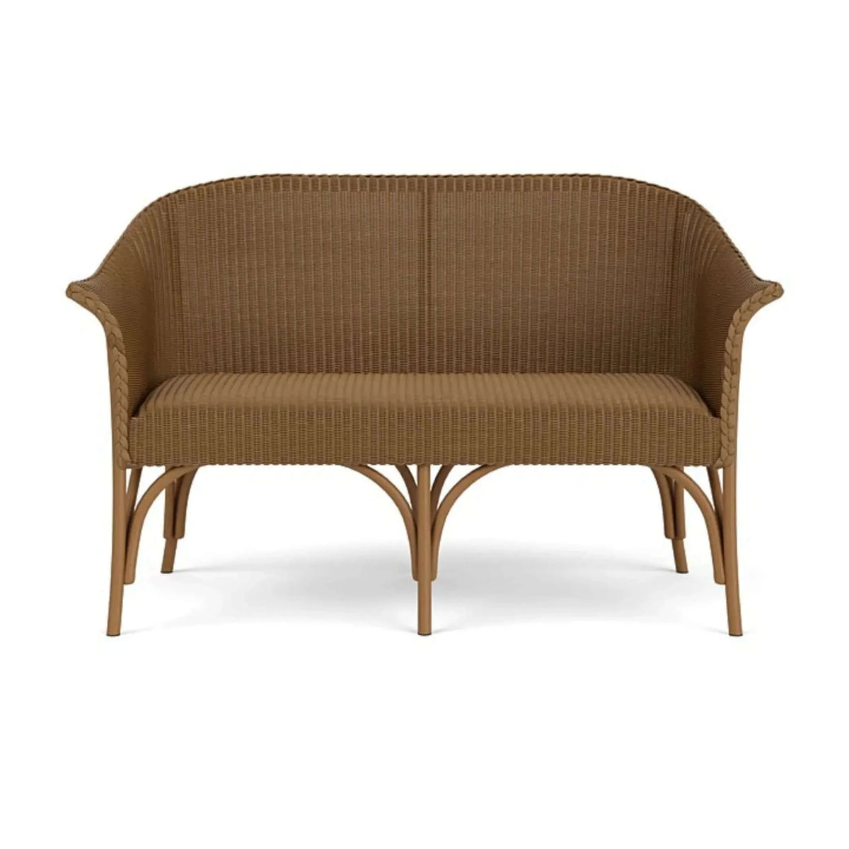 Lloyd Flanders All Seasons Settee with Padded Seat