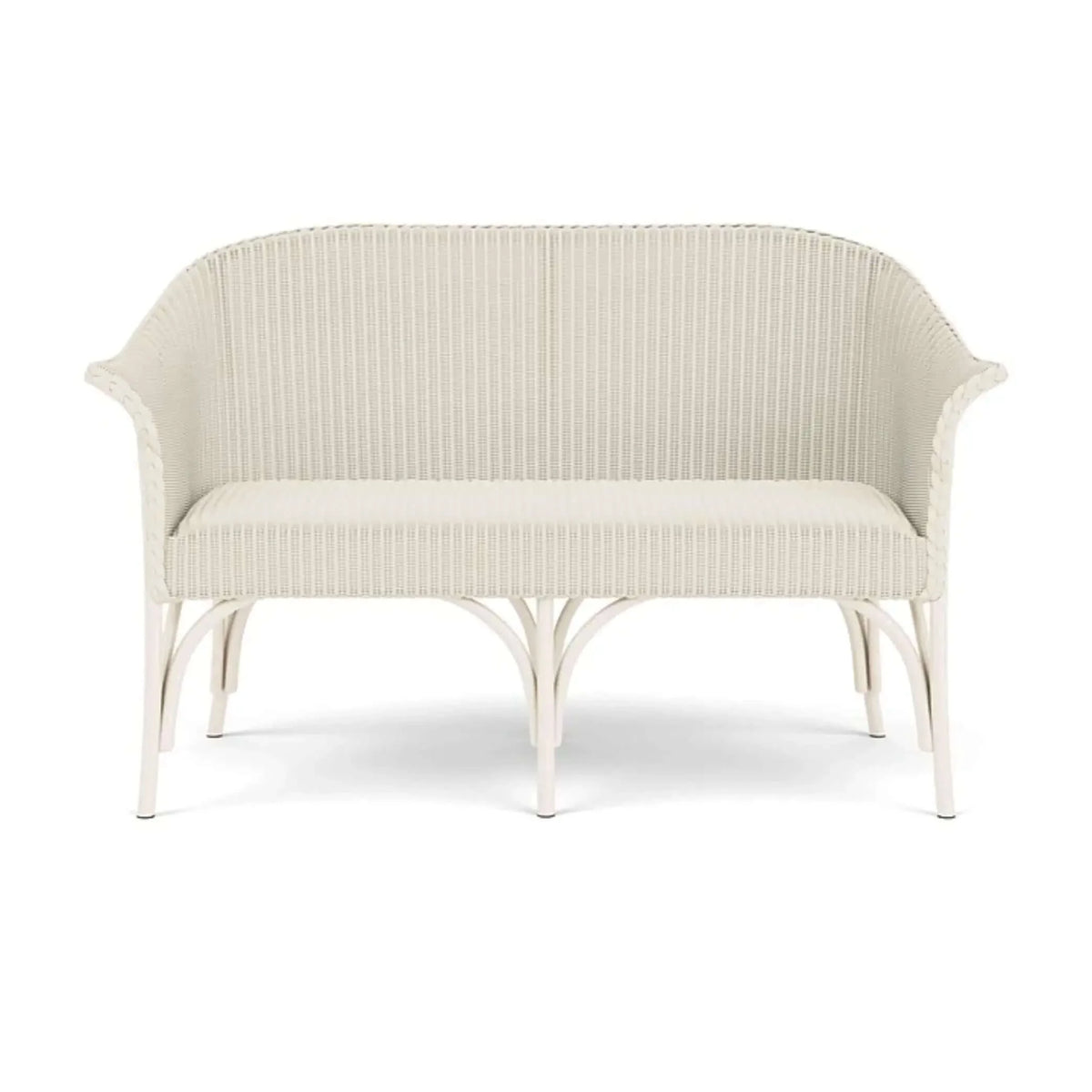 Lloyd Flanders All Seasons Settee with Padded Seat