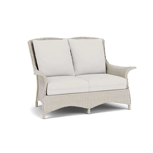 Lloyd Flanders Mandalay Loveseat-Matte White 004