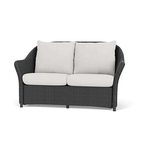Lloyd Flanders Weekend Retreat Loveseat-Fawn 005
