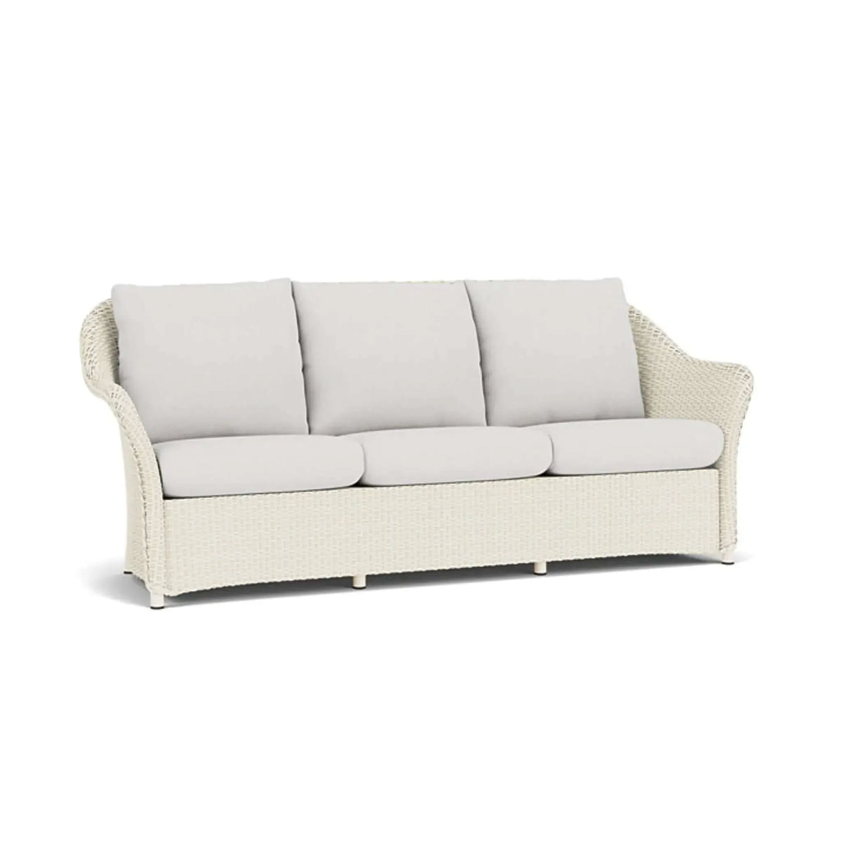 Lloyd Flanders Weekend Retreat Sofa-Matte White 004