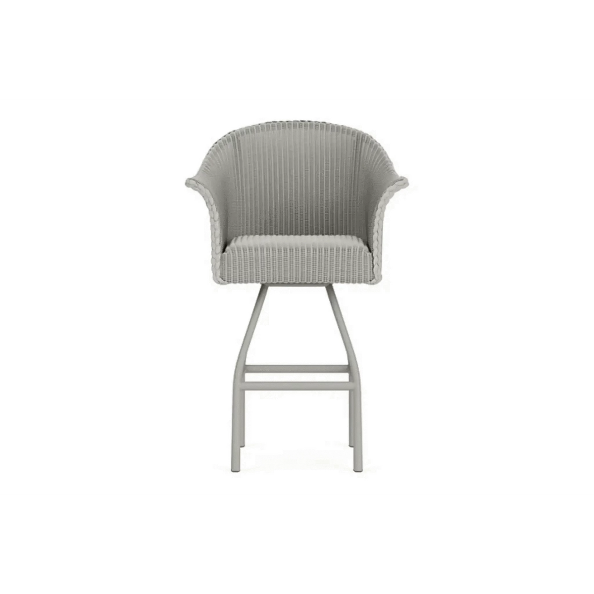 Lloyd Flanders All Seasons Swivel Bar Stool with Padded Seat