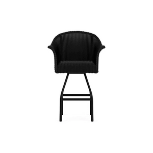 Lloyd Flanders All Seasons Swivel Bar Stool with Padded Seat