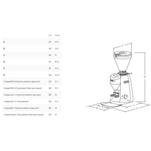 Mazzer Super Jolly V Pro Electronic Espresso Grinder-Matte Black