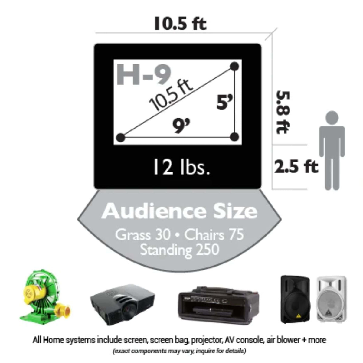 Open Air Cinema Home Outdoor Home Theater-