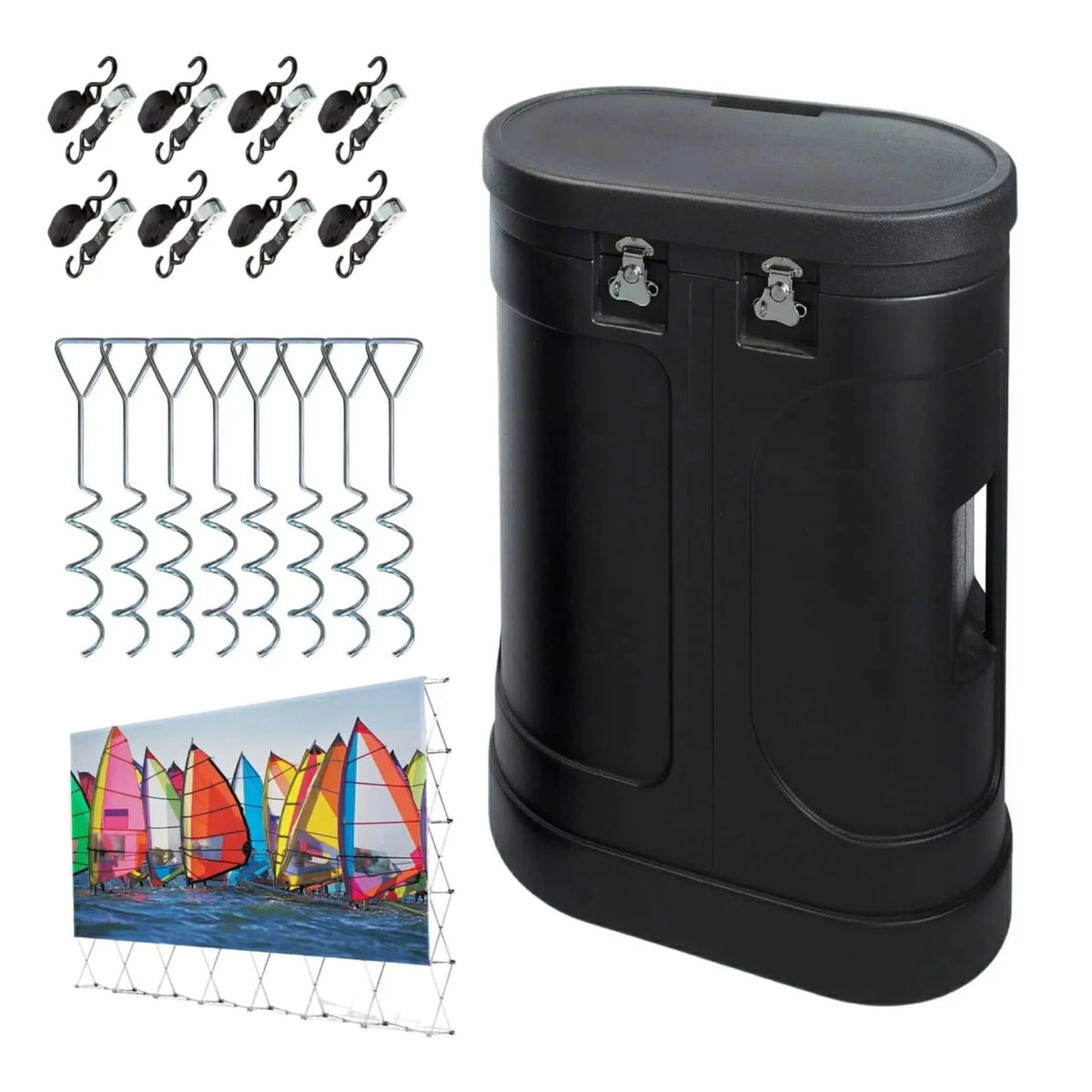 Outdoor Theater System QuikScreen Pro Projection Screens-14'