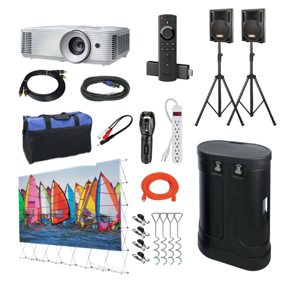 Outdoor Theater System QuikScreen Series-10'