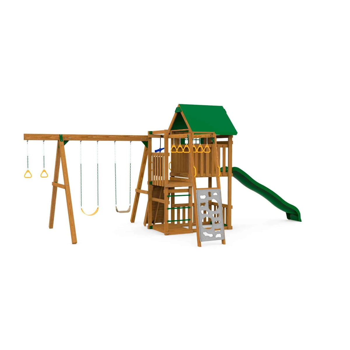 PlayStar Summit Silver Playset-Ready To Assemble (with Post & Beam Pack)