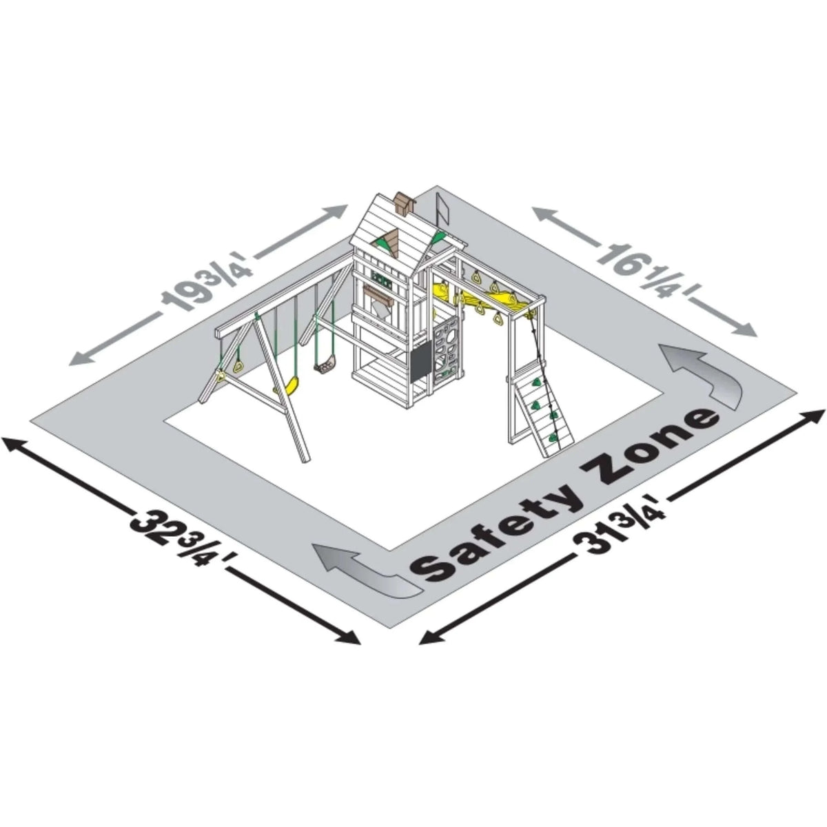 PlayStar Contender Gold Playset-