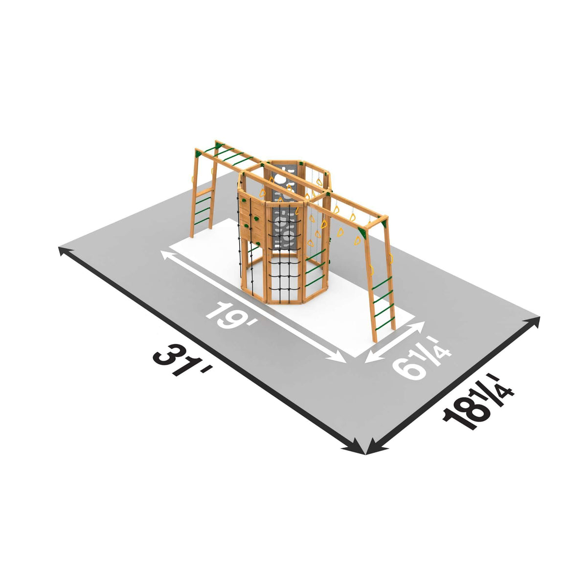 PlayStar Cliff-Hanger Silver Playset-