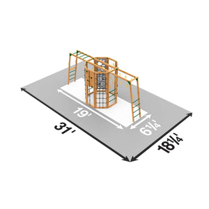 PlayStar Cliff-Hanger Silver Playset-