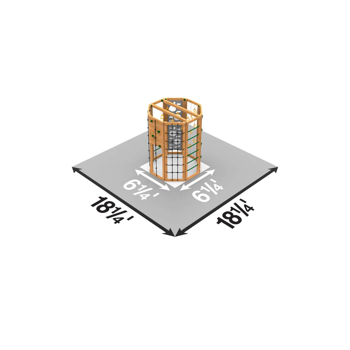 PlayStar Cliff-Hanger Bronze Playset-