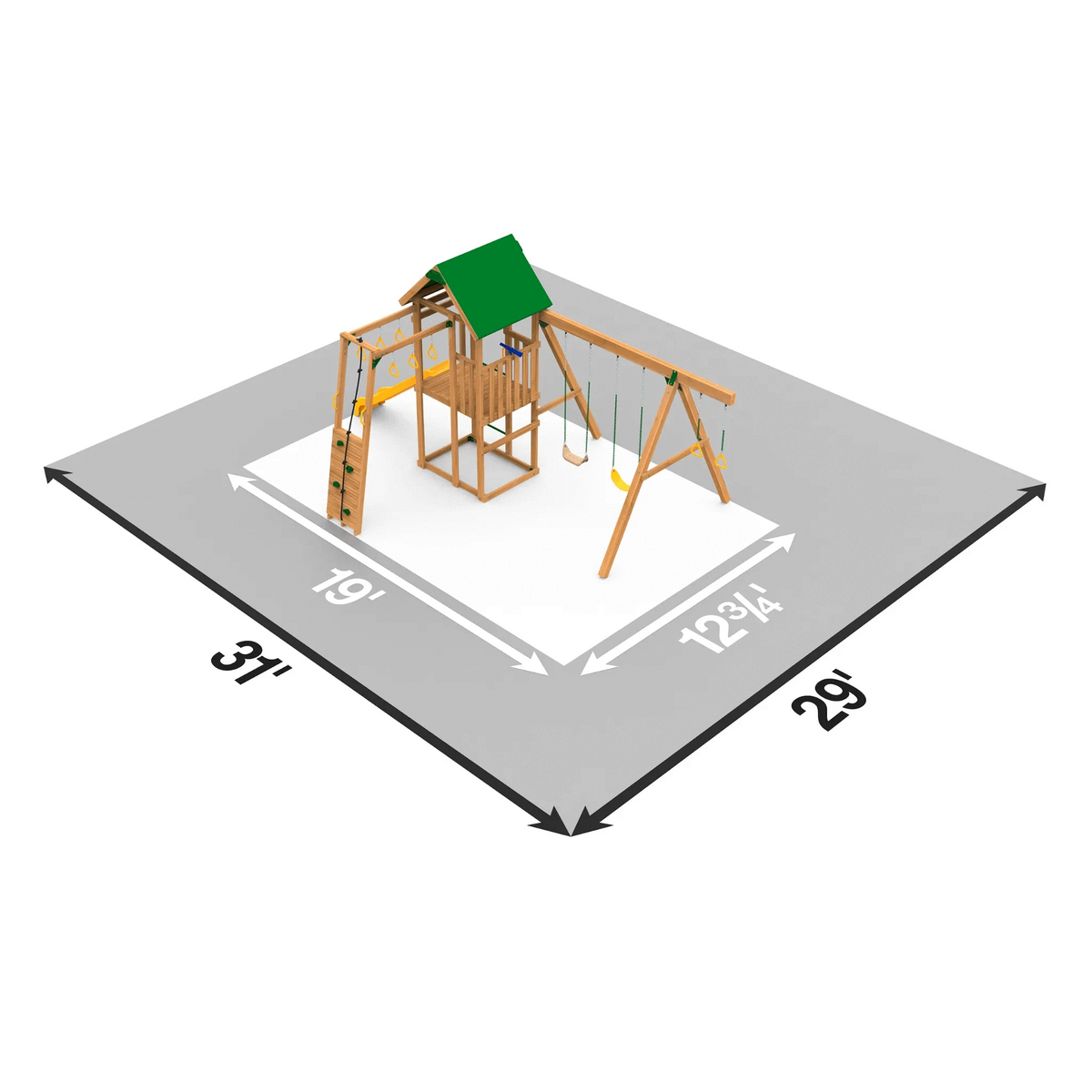 PlayStar Plateau Bronze Playset-Factory Built
