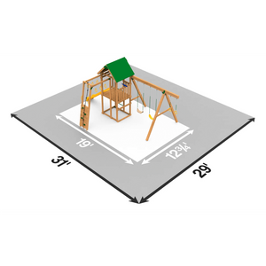 PlayStar Plateau Bronze Playset-Factory Built