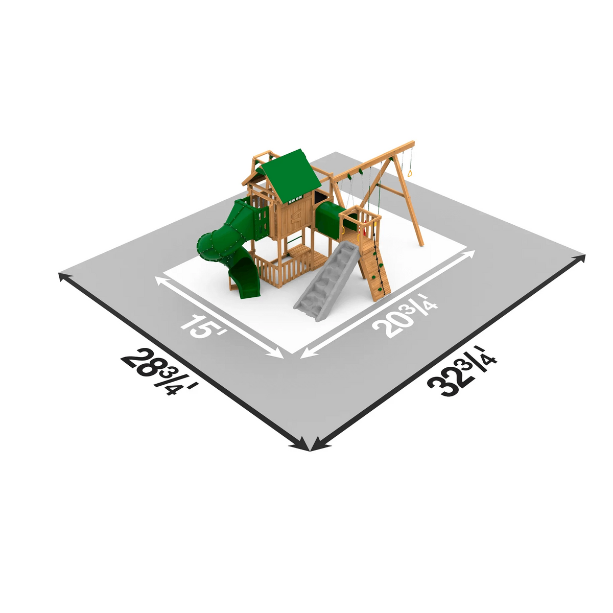 PlayStar Summit Gold Playset-Factory Built