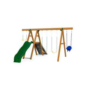 PlayStar Mesa Gold Swing Set-Ready To Assemble