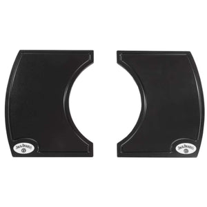 Primo Jack Daniels Edition 2-Pc Island Side Shelves For 308/368 Steel Cart - Oval XL/Large-Default Title