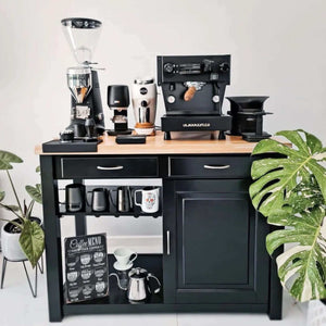 Puqpress Gen 5 Mini Automatic Coffee Tamper-Matte Black