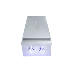 Renaissance Cooking Systems Premier Double Side Burner-No