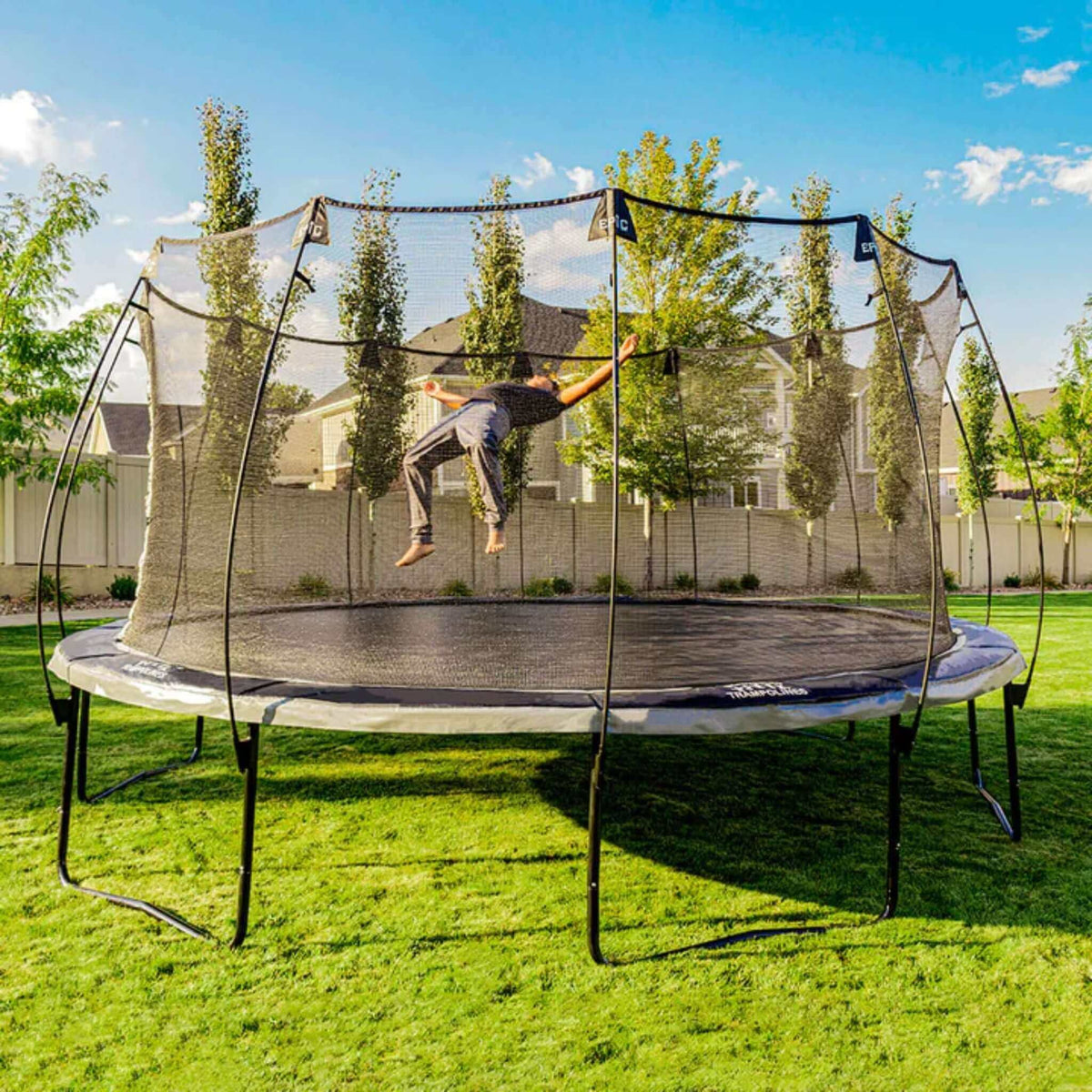 Skywalker Trampolines Round Epic Series Trampoline-